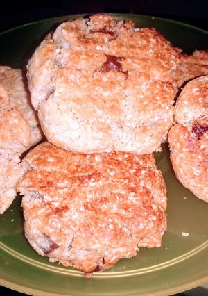 Una foto de Galletas de Mantequilla de Maní, Trocitos de Chocolate