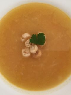 Una foto de Sopa de pollo