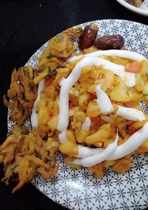 A picture of Crispy crunch pkoras.