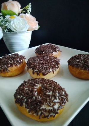 Foto resep Donat eggless water roux