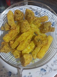 عکسی از دستور سیب و قارچ سوخاری😍😍😍