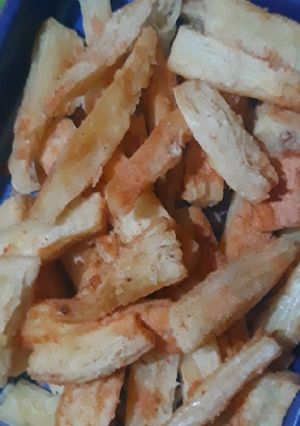 Foto resep Singkong/ ubi kayu bumbu tabur