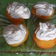 Frutas rellenas de crema