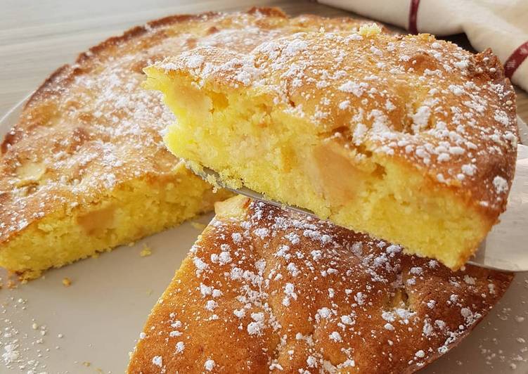 Recette de Fait maison Moelleux aux pommes