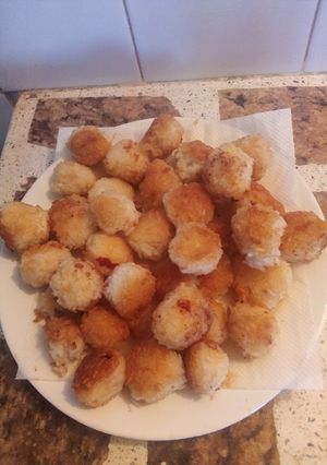 Una foto de Croquetas de arroz
