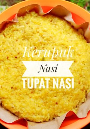 Foto resep ¹²⁵ Nasi kukus kanji (bahan dasar kerupuk nasi)