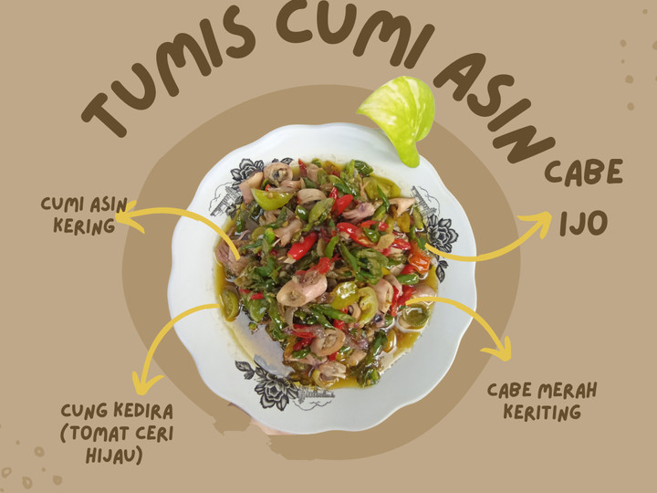 Resep Tumis Cumi Asin Istimewa