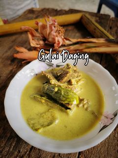 Gambar Gulai Daging dan terung