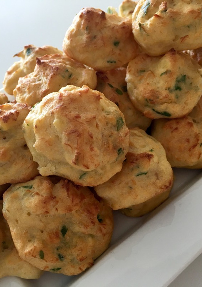 Una foto de Buñuelos de bacalao al horno