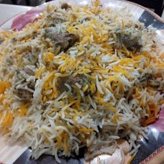 A picture of Green Masalah Biryani.