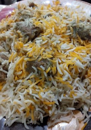 A picture of Green Masalah Biryani.