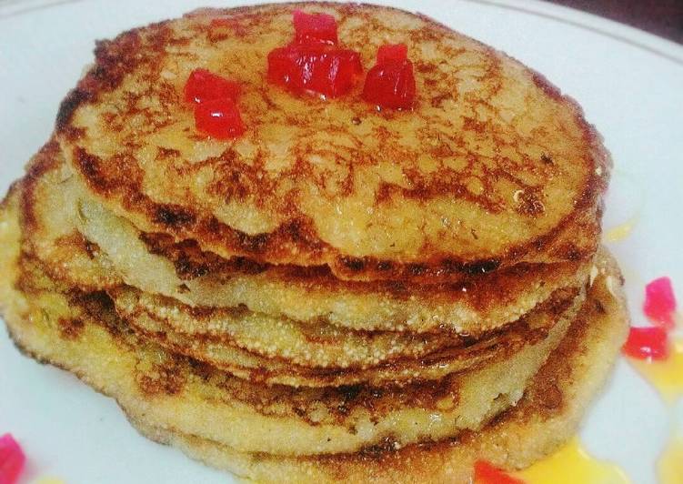 Banana Pancake (eggless)