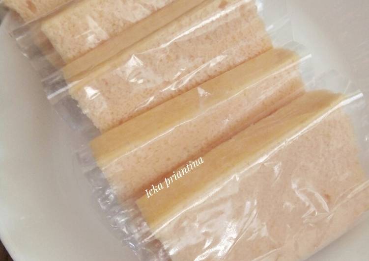 Anti Ribet, Buat Ogura Cake Strawberry Yoghurt Cottony Cake #21 yang sederhana