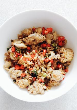 Foto resep Cumi Tepung Cabe Garam