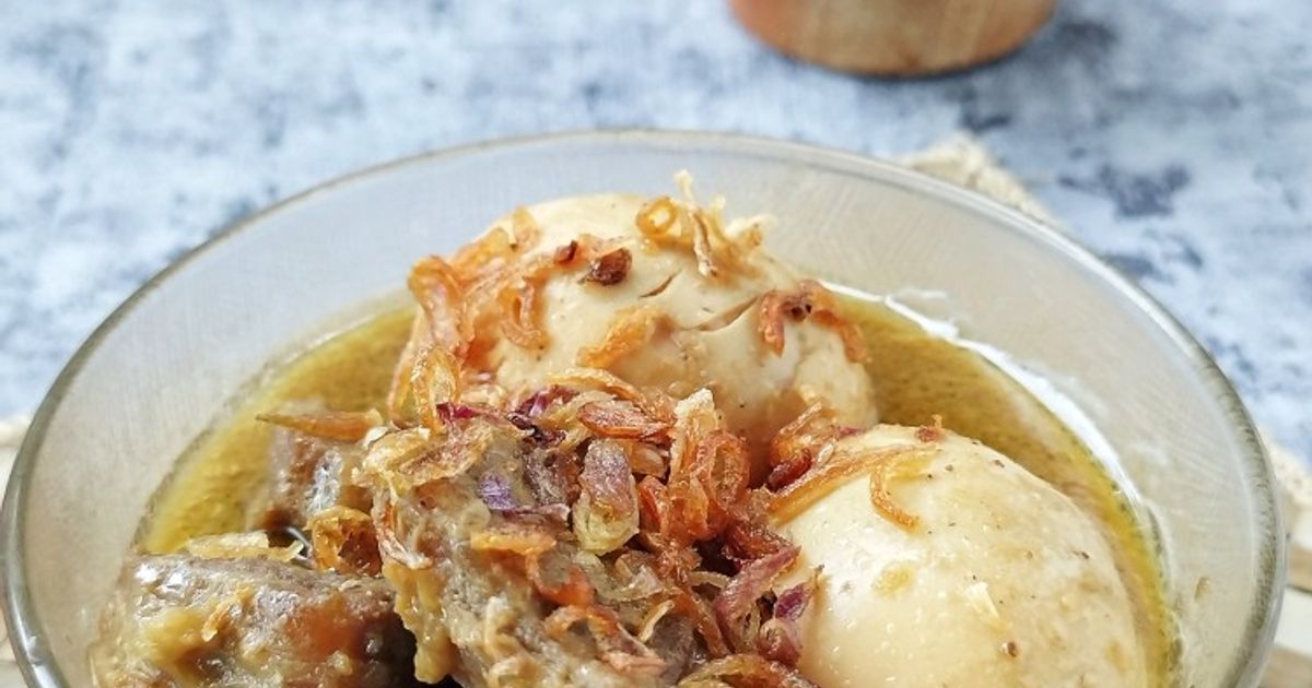 Resep Empal Kelem Daging Telur Khas Semarang oleh Dina_Khansa - Cookpad