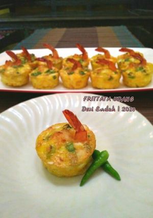 Foto resep Frittata / Muffin Telur Udang Jagung 27.08.2018