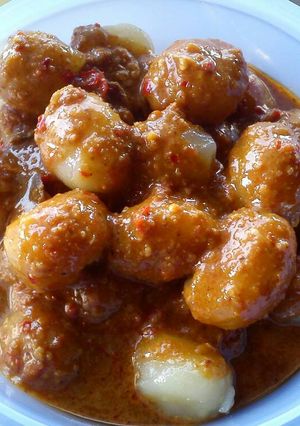 Foto resep Cilok bumbu kacang