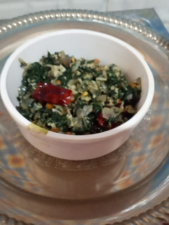 பொண்ணாங்கன்னி கீரை பொரியல் செய்முறை முக்கிய புகைப்படம்