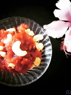 A picture of Apple halwa...