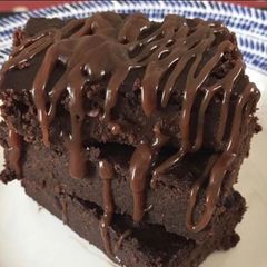 A picture of Healthy beetroot brownie #sugarfree.