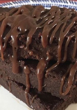 A picture of Healthy beetroot brownie #sugarfree.