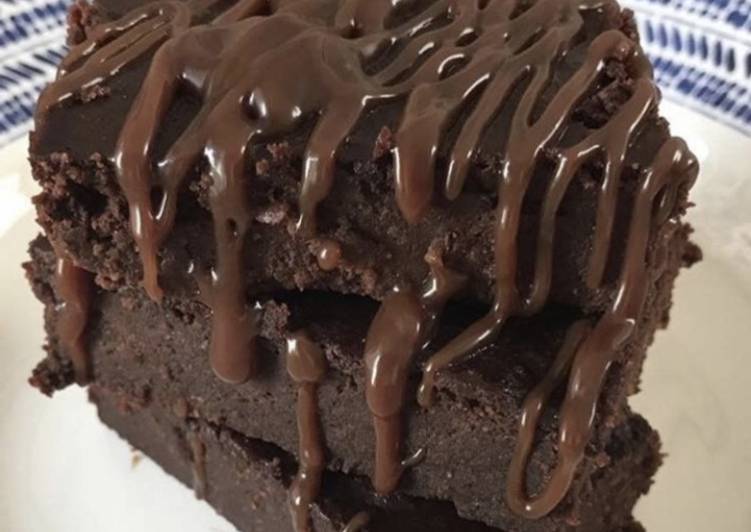 Steps to Make Perfect Healthy beetroot brownie #sugarfree