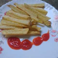 รูปของ Kentang goreng simple 2 bahan | French fries | tanpa masuk freezer