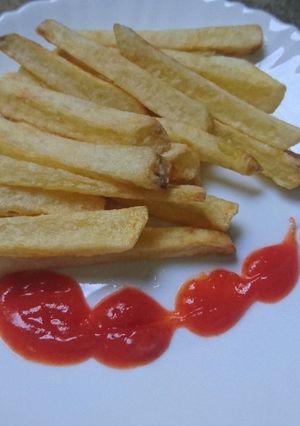 Foto resep Kentang goreng simple 2 bahan | French fries | tanpa masuk freezer