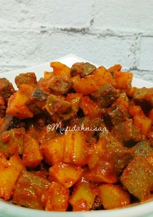 Foto resep Sambal Goreng Ati Sapi & Kentang