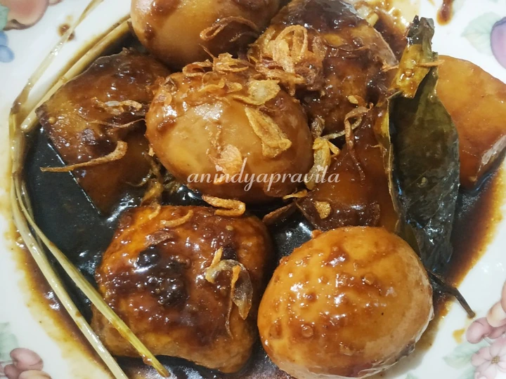 Cara Mudah Menyiapkan Resep Semur Telur, Tahu dan Kentang yang Lezat Sekali Anti Ribet, Mantap Sekali