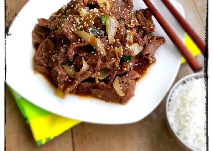 Beef Bulgogi