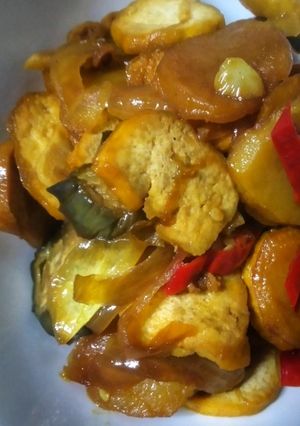 Foto resep Kentang Tahu Terong Bumbu Kecap