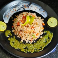 A picture of Healthy vegetable poha.