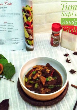 Foto resep Tumis Sapi Petai ala #xanderskitchen