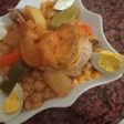 تريدة بالدجاج