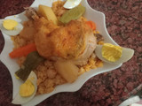 تريدة بالدجاج