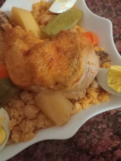 صورة لوصفة تريدة بالدجاج
