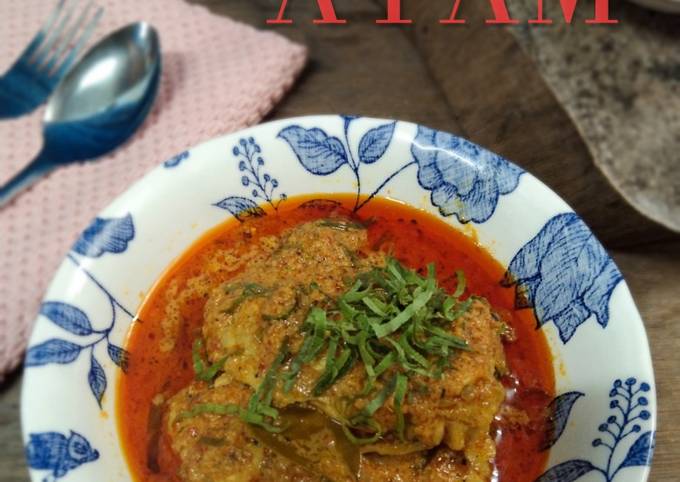 Recipe: Yummy Rendang Ayam Mamaku