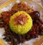 Langkah Mudah untuk Membuat Resep  Nasi kuning praktis anti virus (cook with magic com) yang Sempurna, Sempurna