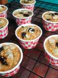 Banana oat muffin