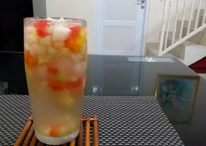 Resep Koktail Buah Es Buah Jadul Oleh Ka Pawon By Elysnawati Cookpad