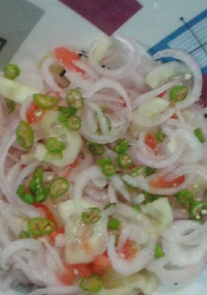 A picture of Juicy salad.