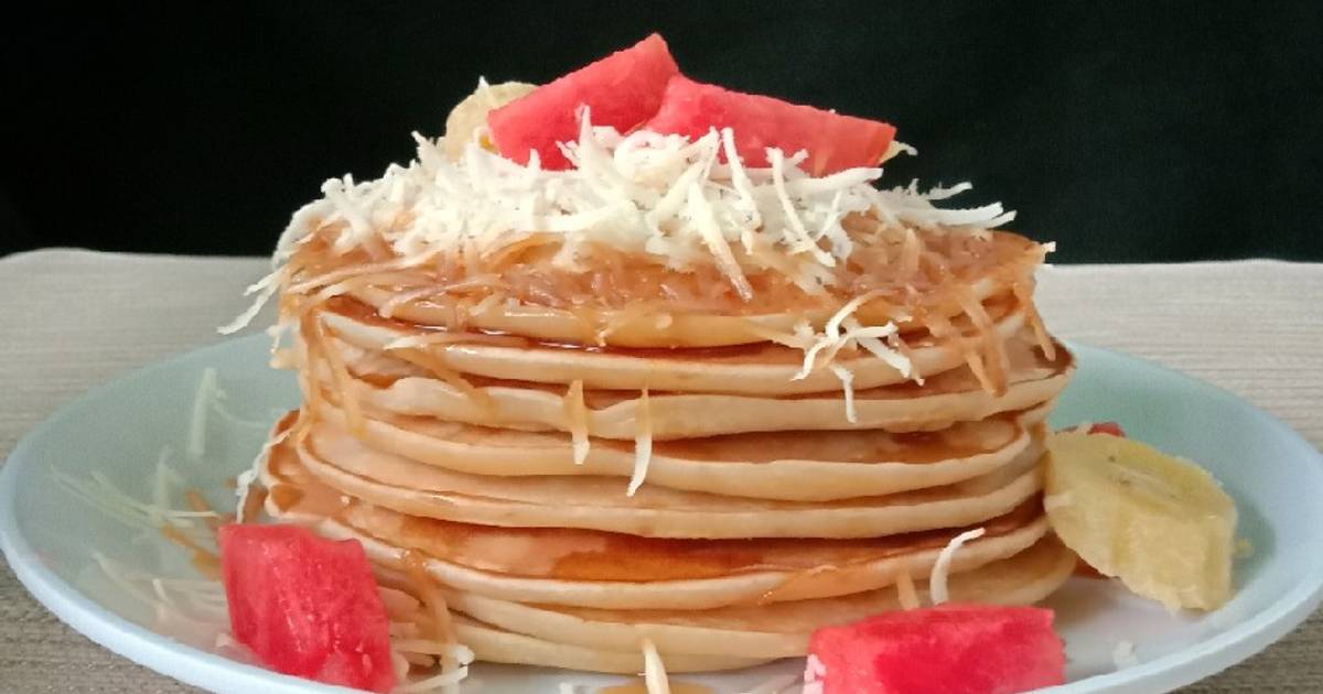 Resep Pancake Pisang Keju Gluten Free oleh Erlyn Bukhori Cookpad