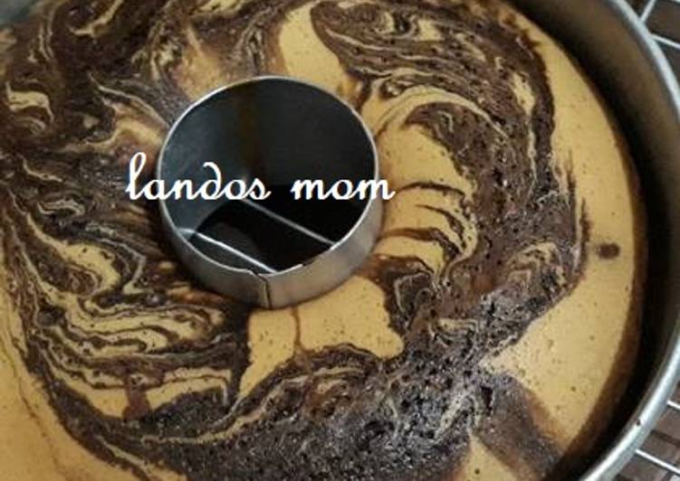 Resep Marmer Cake Jadul Pak Sahak (All in one Method) yang Menggugah Selera