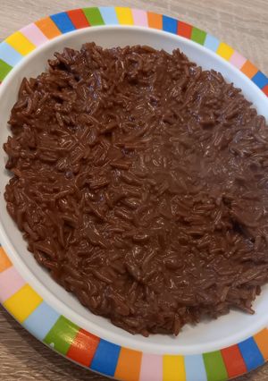 Une photo de Le riz au chocolat de ma grand mère