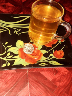 عکسی از دستور دمنوش چای پر سفید