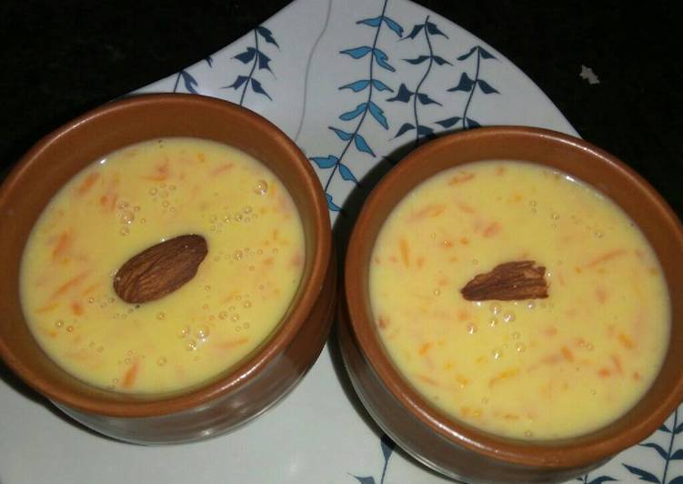 Recipe of Perfect Carrot pudding