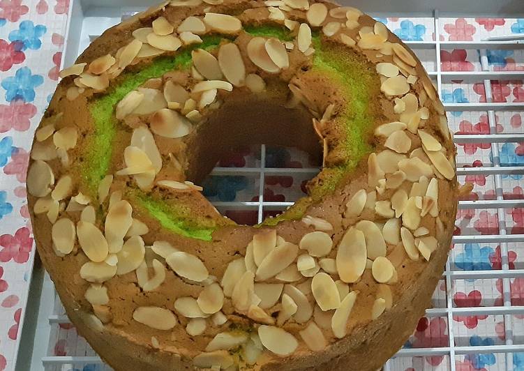 Bolu pandan santan praktis