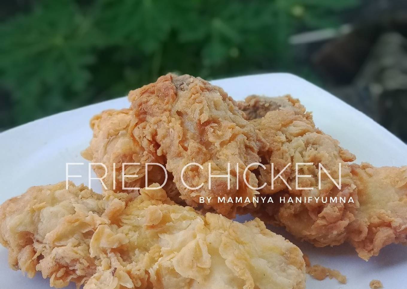 Fried Chicken anti ribet