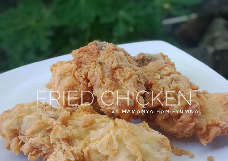 Langkah Mudah untuk Menyiapkan Fried Chicken anti ribet Anti Gagal